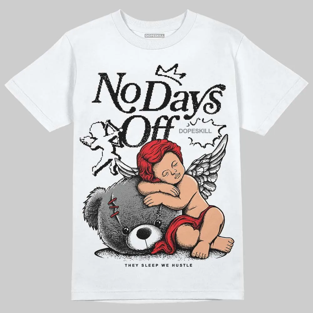 Rick Owens Black Leather Sneaker DopeSkill T-Shirt New No Days Off Graphic sold by DopeSkill product image thumbnail 2