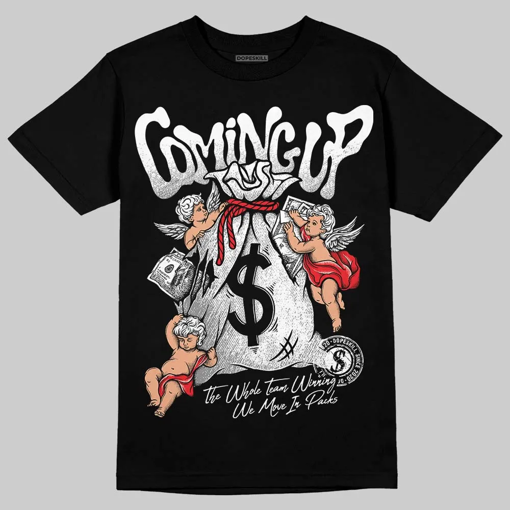 Rick Owens Black Leather Sneaker DopeSkill T-Shirt Money Bag Coming Up Graphic sold by DopeSkill