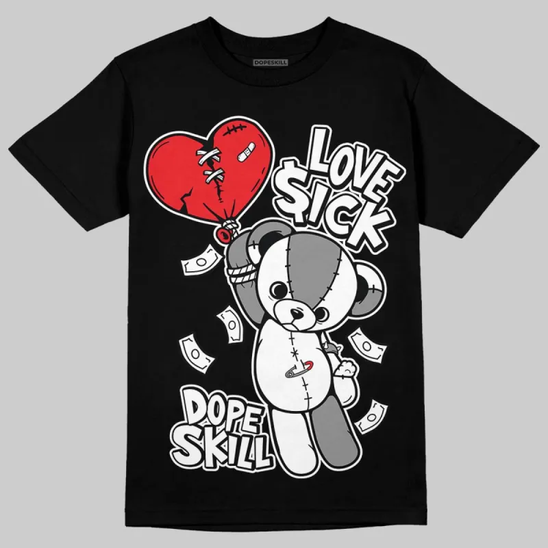 Rick Owens Black Leather Sneaker DopeSkill T-Shirt Love Sick Graphic sold by DopeSkill