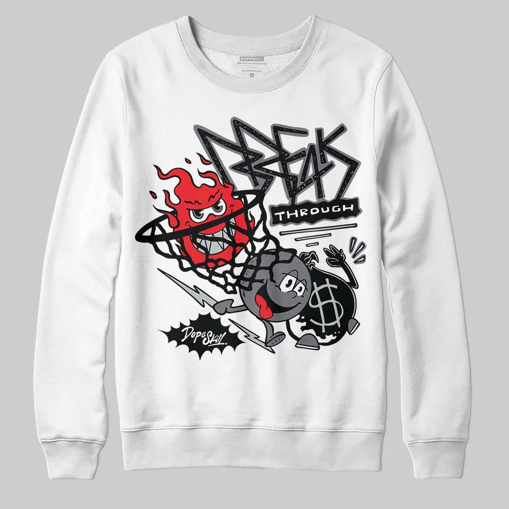 Fear 4s DopeSkill Sweatshirt Break Through Graphic sold by DopeSkill product image thumbnail 2