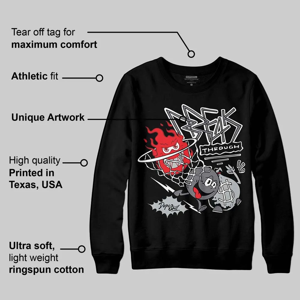 Fear 4s DopeSkill Sweatshirt Break Through Graphic sold by DopeSkill product image thumbnail 3