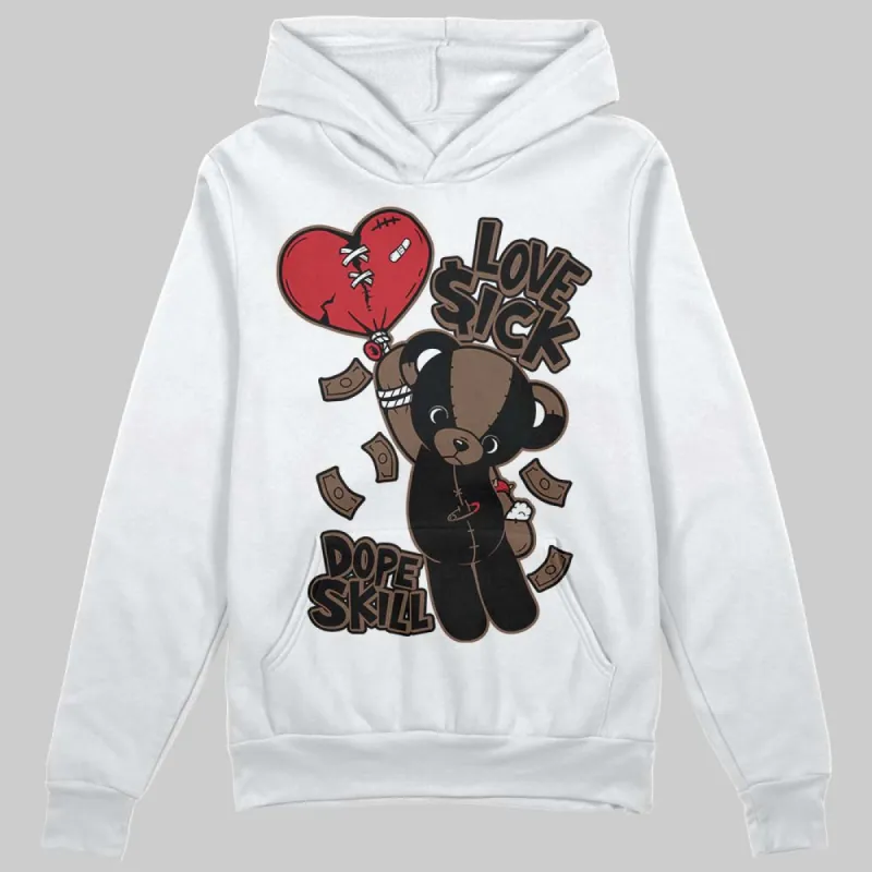Olive 9s DopeSkill Hoodie Sweatshirt Love Sick Graphic made by DopeSkill