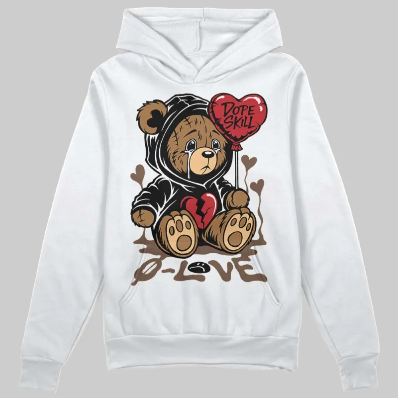 Olive 9s DopeSkill Hoodie Sweatshirt Broken Bear Graphic sold by DopeSkill