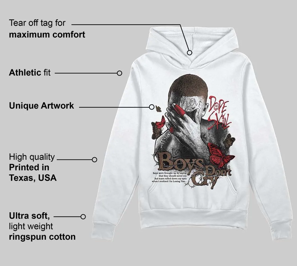 Olive 9s DopeSkill Hoodie Sweatshirt Boys Don't Cry Graphic sold by DopeSkill product image thumbnail 3