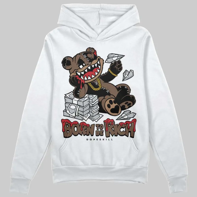 Olive 9s DopeSkill Hoodie Sweatshirt Born To Be Rich Graphic sold by DopeSkill