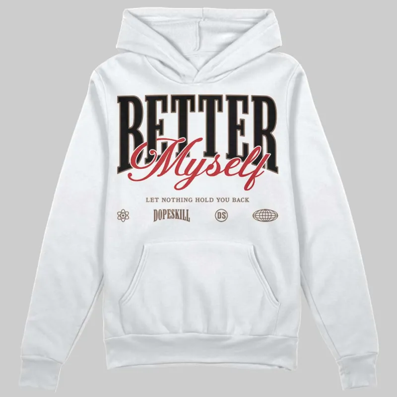 Olive 9s DopeSkill Hoodie Sweatshirt Better Myself Graphic sold by DopeSkill