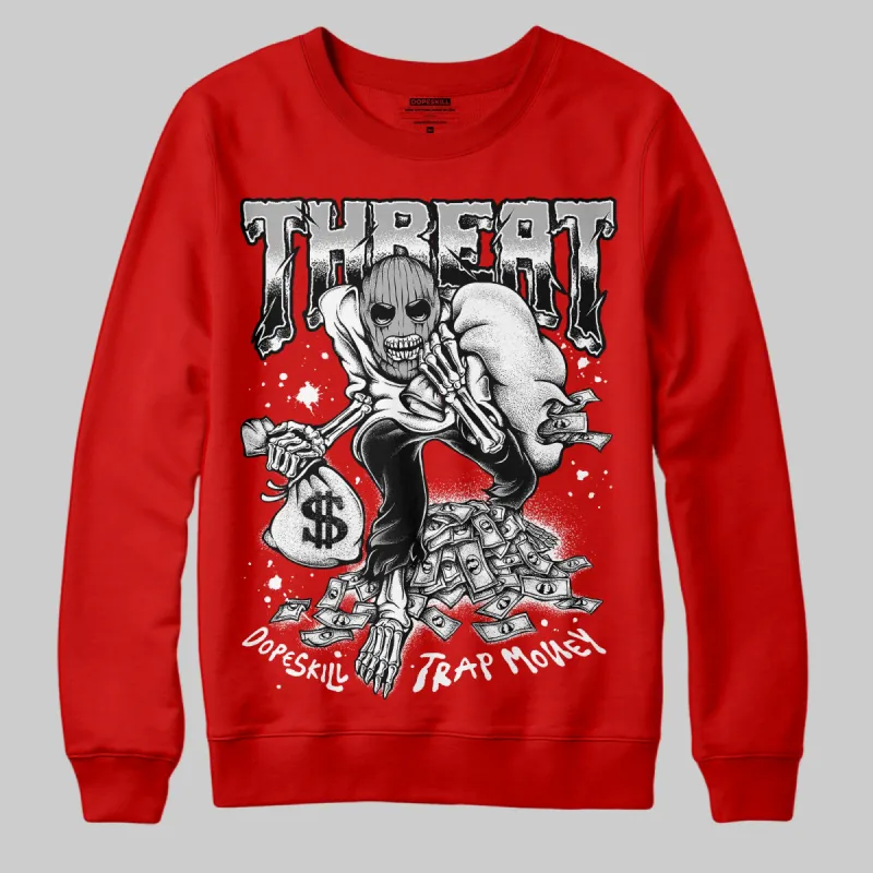 Bred Velvet 11s DopeSkill Red Sweatshirt Threat Graphic sold by DopeSkill