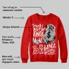 Bred Velvet 11s DopeSkill Red Sweatshirt Real Ones Move In Silence Graphic sold by DopeSkill
