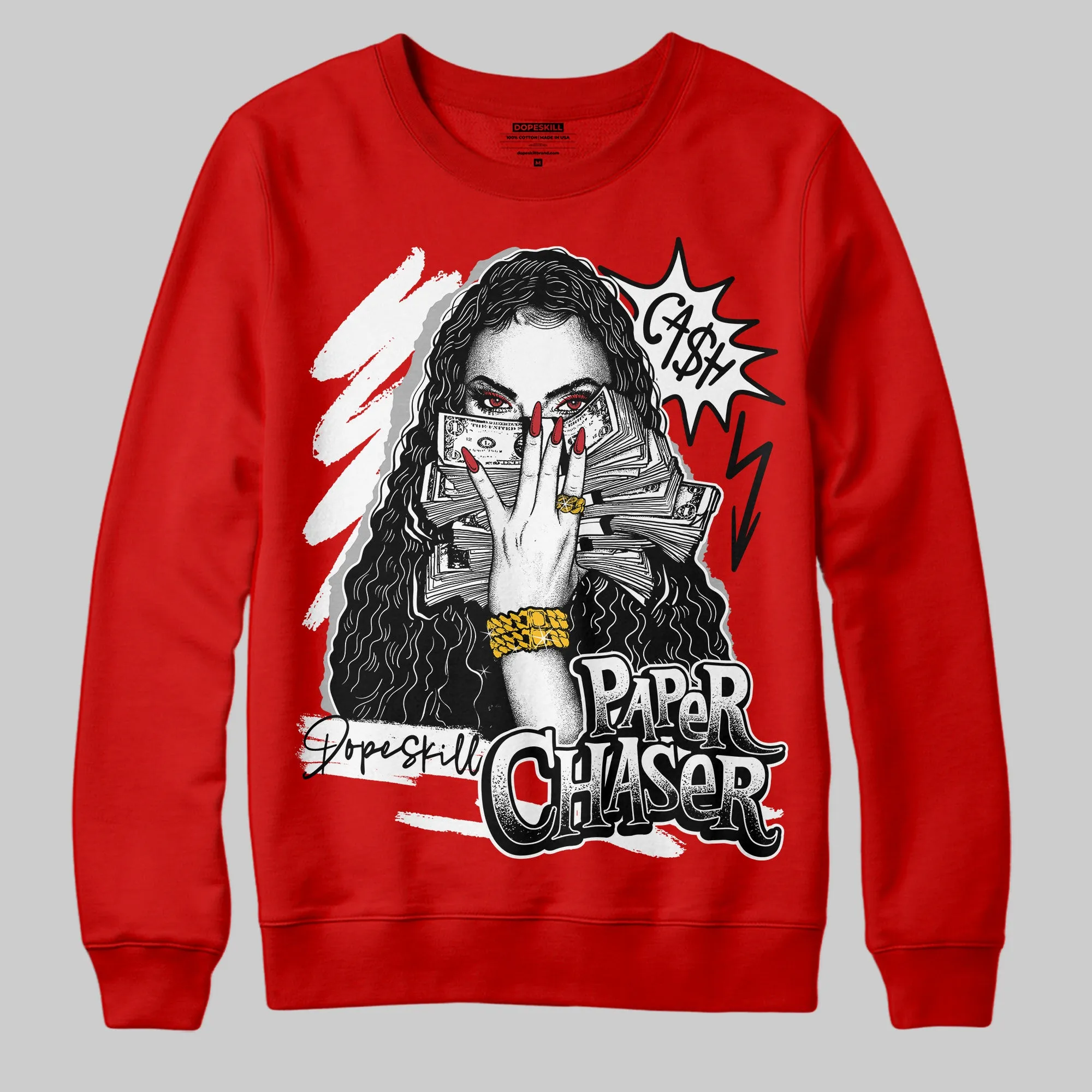 Bred Velvet 11s DopeSkill Red Sweatshirt NPC Graphic sold by DopeSkill