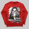 Bred Velvet 11s DopeSkill Red Long Sleeve T-Shirt NPC Graphic sold by DopeSkill