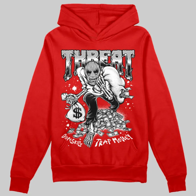 Bred Velvet 11s DopeSkill Red Hoodie Sweatshirt Threat Graphic sold by DopeSkill