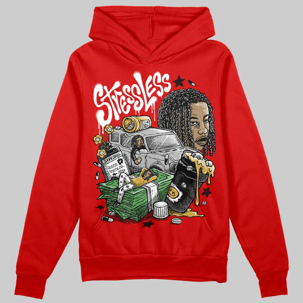 Bred Velvet 11s DopeSkill Red Hoodie Sweatshirt Stressless Graphic sold by DopeSkill