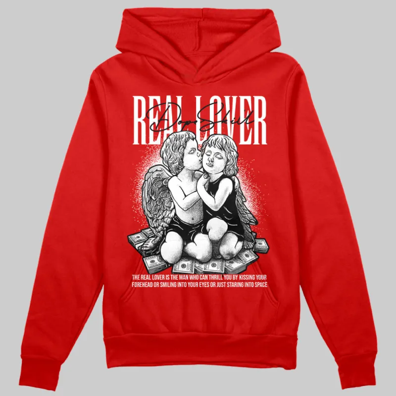 Bred Velvet 11s DopeSkill Red Hoodie Sweatshirt Real Lover Graphic sold by DopeSkill