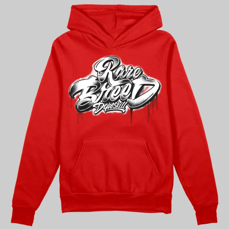 Bred Velvet 11s DopeSkill Red Hoodie Sweatshirt Rare Breed Type Graphic sold by DopeSkill