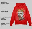 Bred Velvet 11s DopeSkill Red Hoodie Sweatshirt Never Stop Hustling Graphic sold by DopeSkill