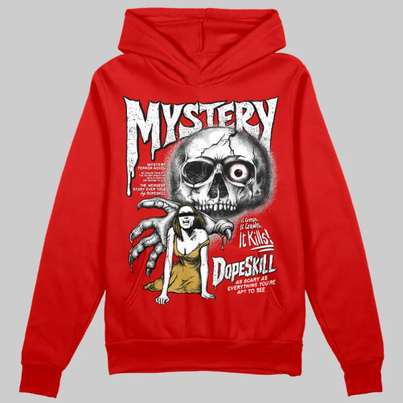 Bred Velvet 11s DopeSkill Red Hoodie Sweatshirt Mystery Ghostly Grasp Graphic sold by DopeSkill