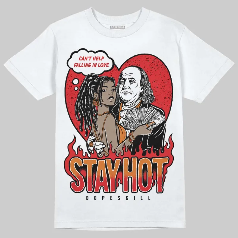Red Cement 4S DopeSkill T-Shirt Stay Hot Graphic sold by DopeSkill