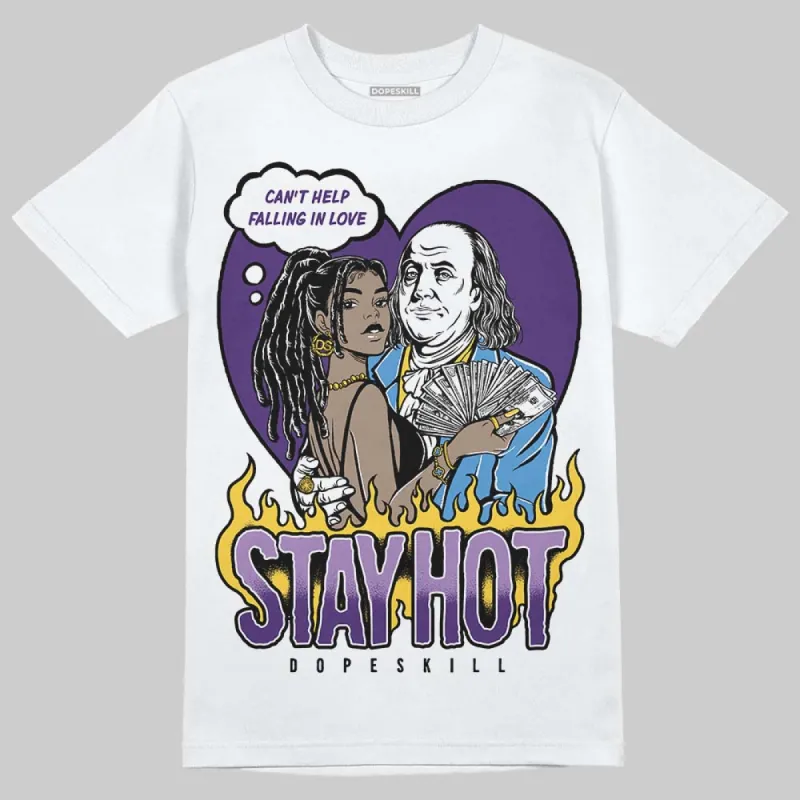 Field Purple 12s DopeSkill T-Shirt Stay Hot Graphic sold by DopeSkill