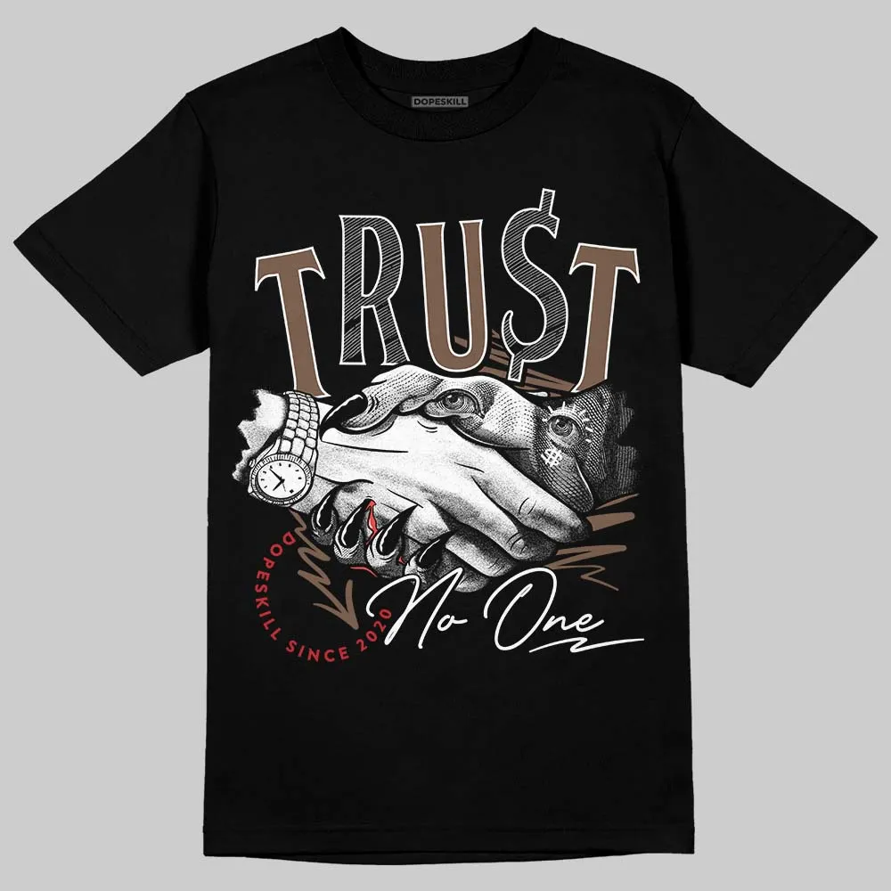Olive 9s DopeSkill T-Shirt Trust No One Graphic sold by DopeSkill product image thumbnail 2