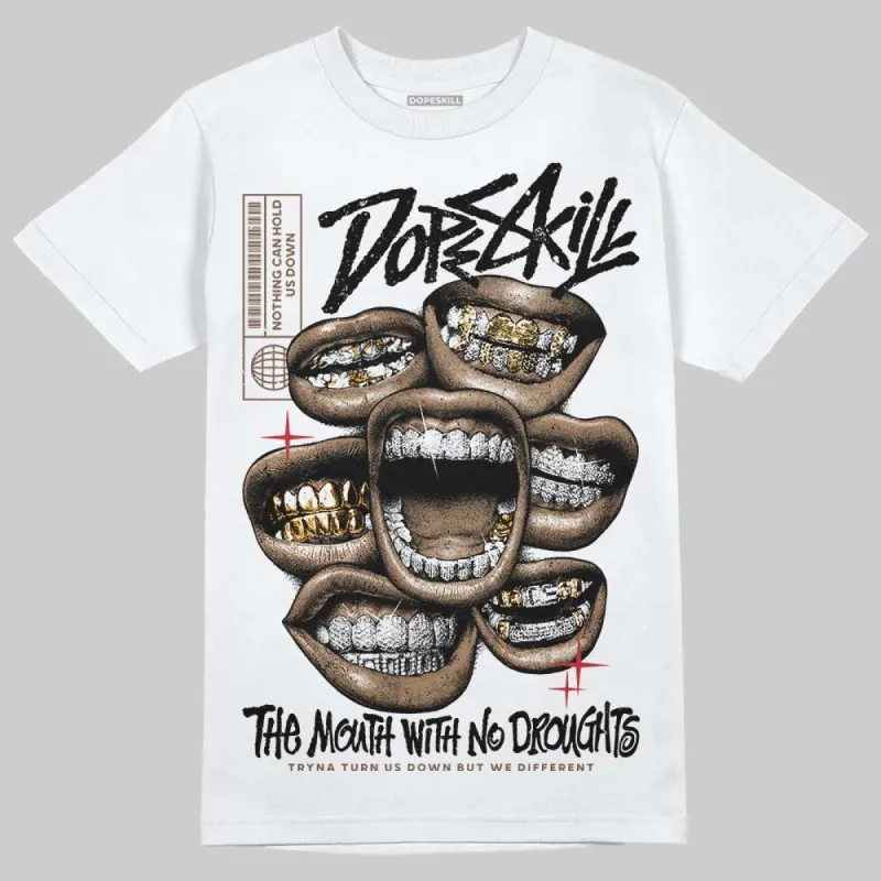 Olive 9s DopeSkill T-Shirt The Mouth With No Droughts Graphic sold by DopeSkill