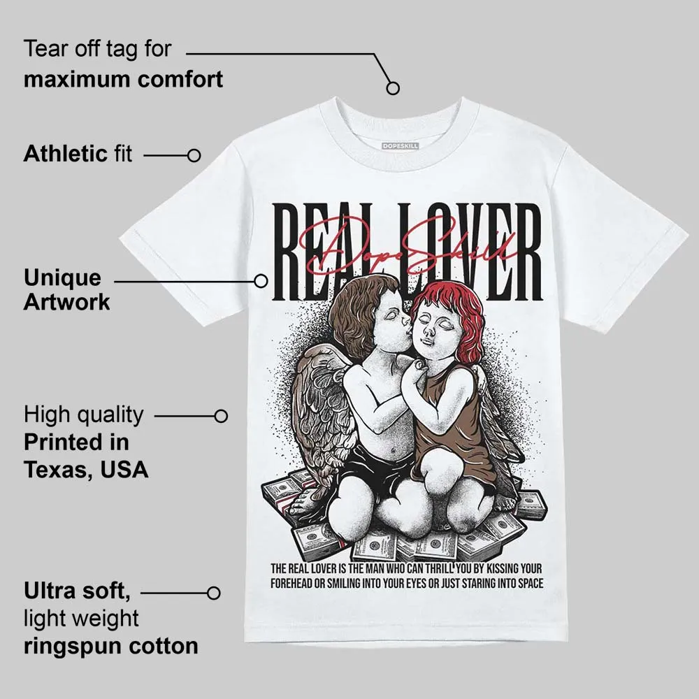 Olive 9s DopeSkill T-Shirt Real Lover Graphic sold by DopeSkill product image thumbnail 3