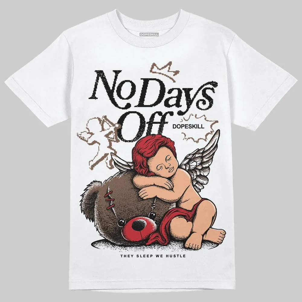 Olive 9s DopeSkill T-Shirt New No Days Off Graphic sold by DopeSkill