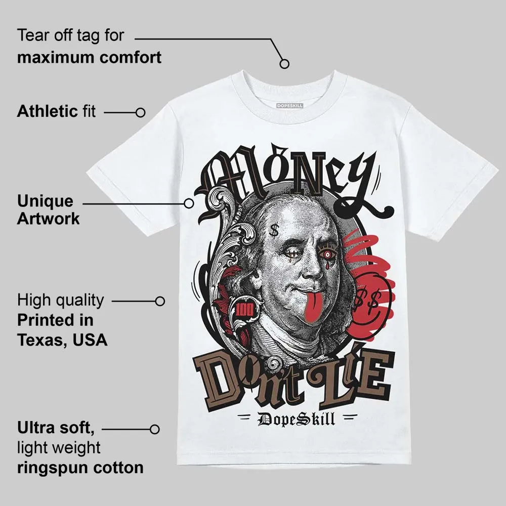 Olive 9s DopeSkill T-Shirt Money Don't Lie Graphic sold by DopeSkill product image thumbnail 3