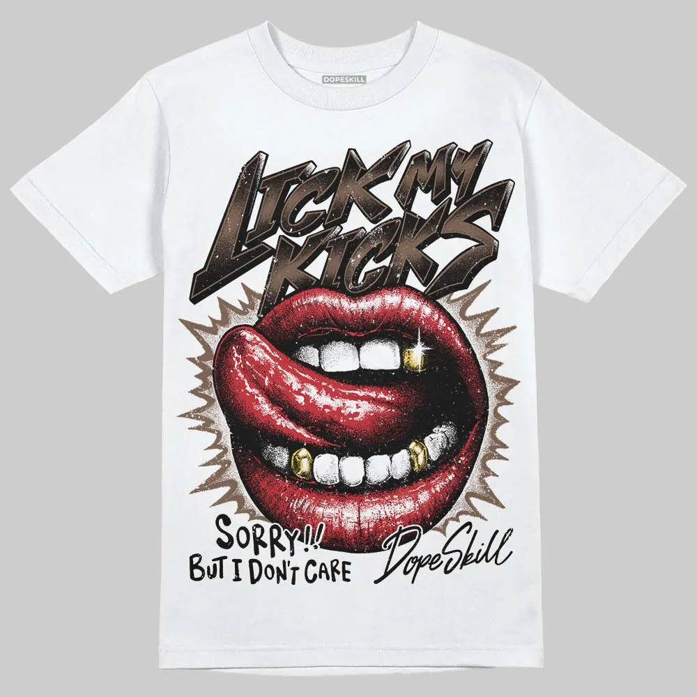 Olive 9s DopeSkill T-Shirt Lick My Kicks Graphic sold by DopeSkill