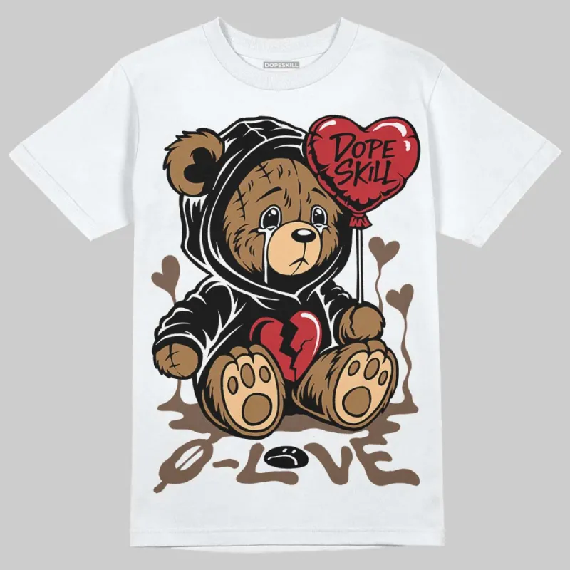 Olive 9s DopeSkill T-Shirt Broken Bear Graphic sold by DopeSkill