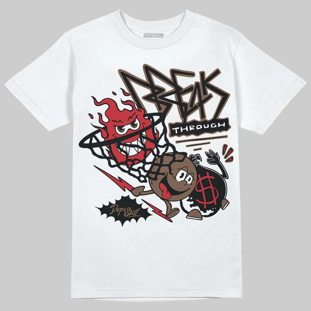 Olive 9s DopeSkill T-Shirt Break Through Graphic sold by DopeSkill