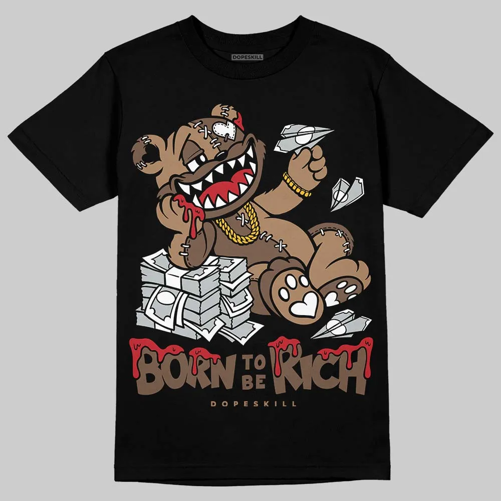 Olive 9s DopeSkill T-Shirt Born To Be Rich Graphic sold by DopeSkill product image thumbnail 2