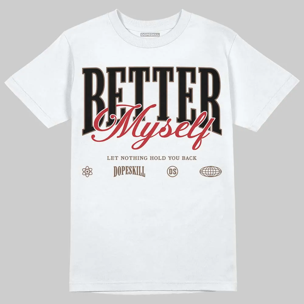 Olive 9s DopeSkill T-Shirt Better Myself Graphic sold by DopeSkill