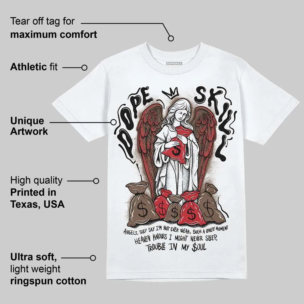 Olive 9s DopeSkill T-Shirt Angels Graphic sold by DopeSkill product image thumbnail 3