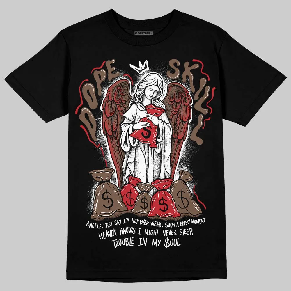 Olive 9s DopeSkill T-Shirt Angels Graphic sold by DopeSkill product image thumbnail 2