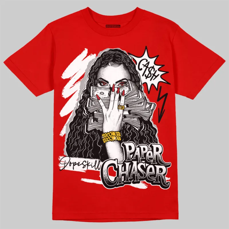 Bred Velvet 11s DopeSkill Red T-shirt NPC Graphic sold by DopeSkill