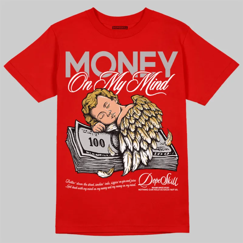 Bred Velvet 11s DopeSkill Red T-shirt MOMM Graphic sold by DopeSkill