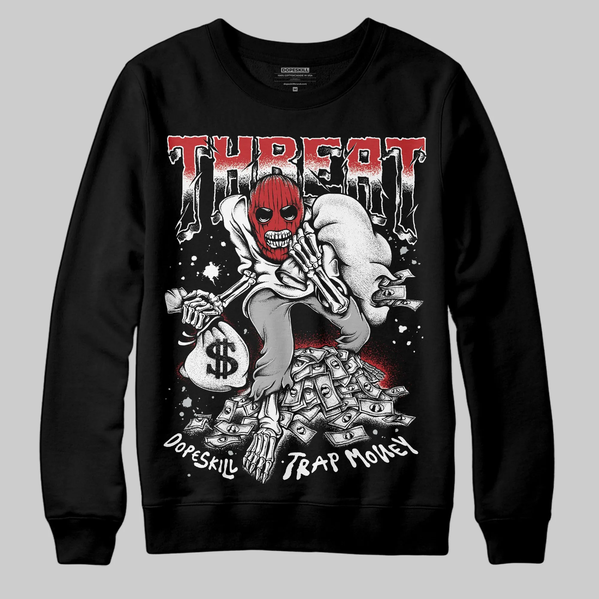 Bred Velvet 11s DopeSkill Sweatshirt Threat Graphic sold by DopeSkill