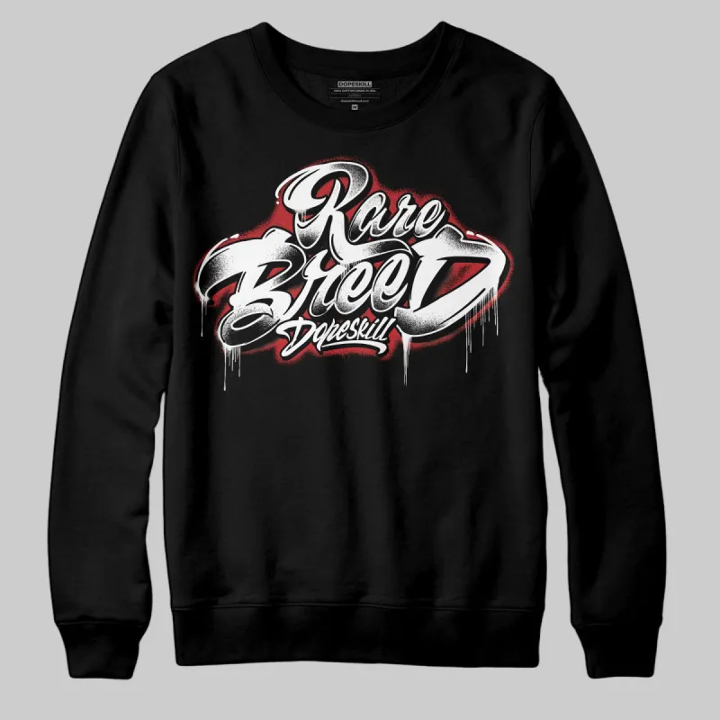 Bred Velvet 11s DopeSkill Sweatshirt Rare Breed Type Graphic sold by DopeSkill