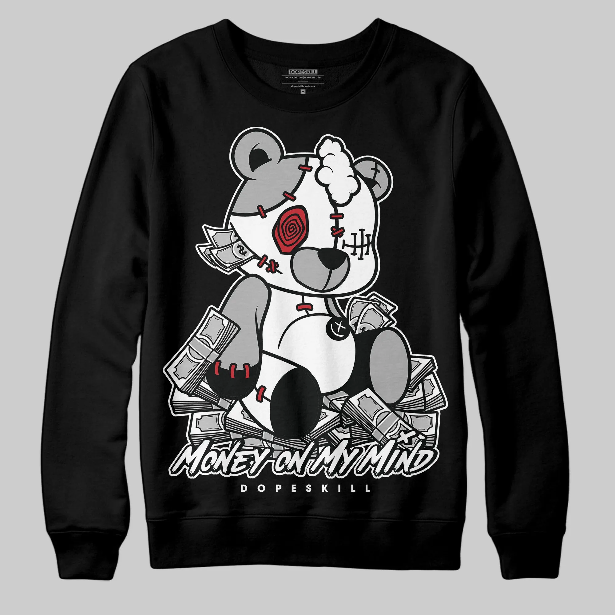 Bred Velvet 11s DopeSkill Sweatshirt MOMM Bear Graphic sold by DopeSkill