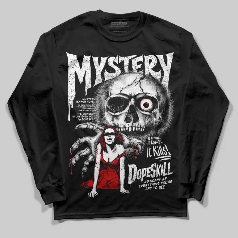 Bred Velvet 11s DopeSkill Long Sleeve T-Shirt Mystery Ghostly Grasp Graphic sold by DopeSkill