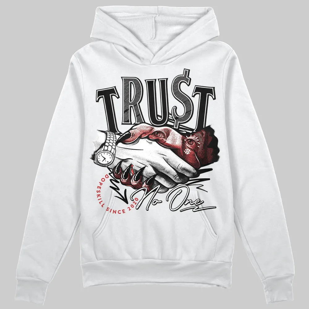 Bred Velvet 11s DopeSkill Hoodie Sweatshirt Trust No One Graphic sold by DopeSkill product image thumbnail 2