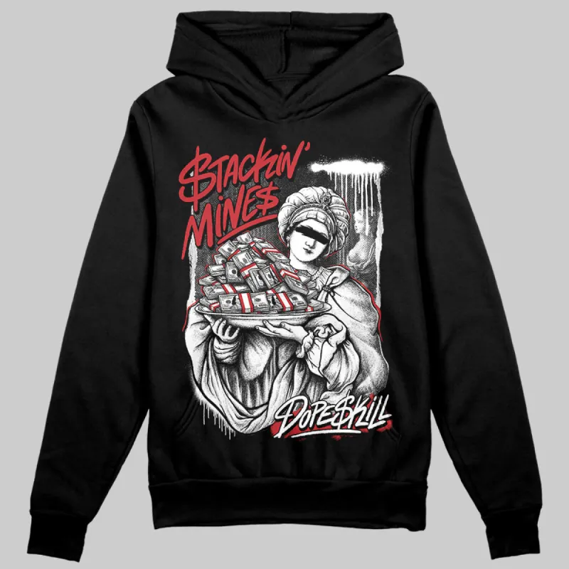 Bred Velvet 11s DopeSkill Hoodie Sweatshirt Stackin Mines Graphic sold by DopeSkill
