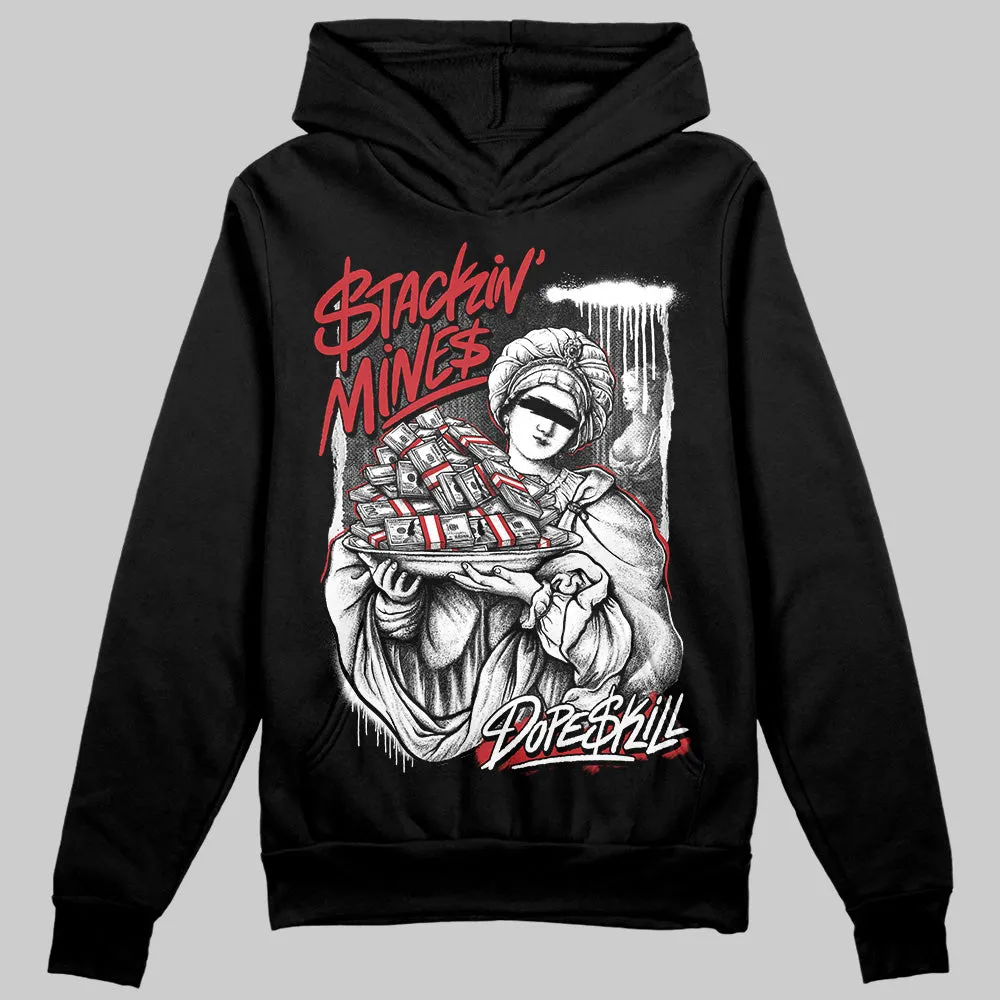 Bred Velvet 11s DopeSkill Hoodie Sweatshirt Stackin Mines Graphic sold by DopeSkill