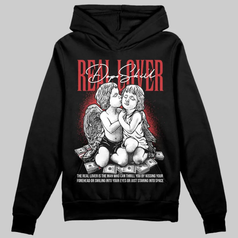 Bred Velvet 11s DopeSkill Hoodie Sweatshirt Real Lover Graphic sold by DopeSkill