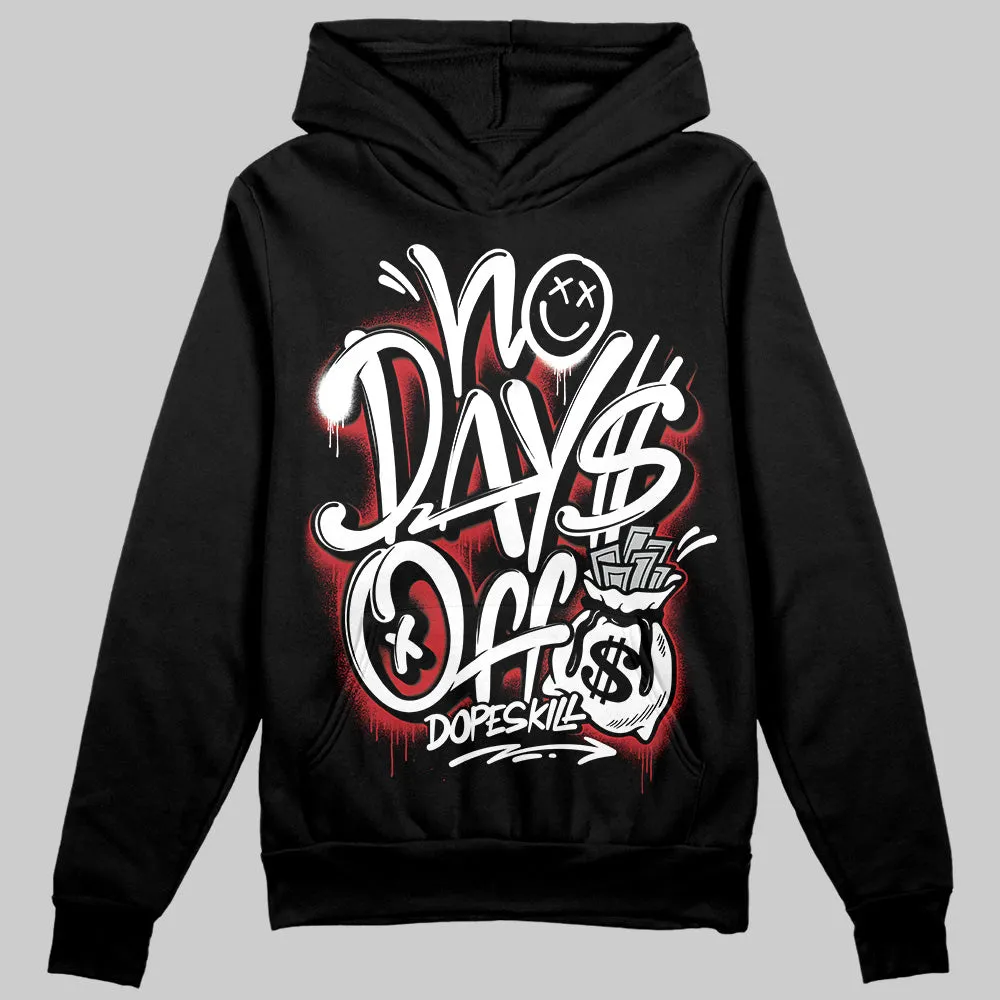 Bred Velvet 11s DopeSkill Hoodie Sweatshirt No Days Off Graphic sold by DopeSkill