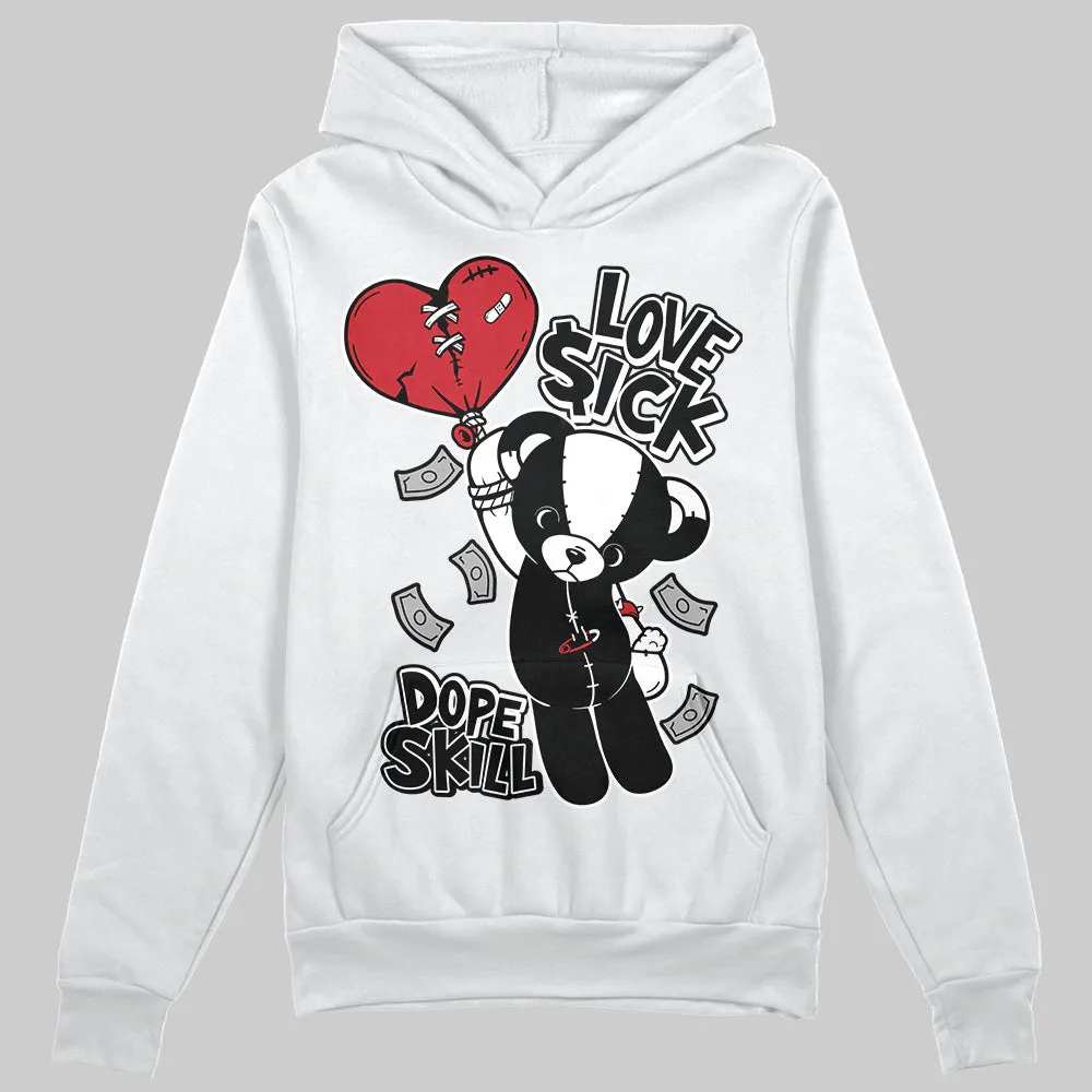 Bred Velvet 11s DopeSkill Hoodie Sweatshirt Love Sick Graphic sold by DopeSkill product image thumbnail 2
