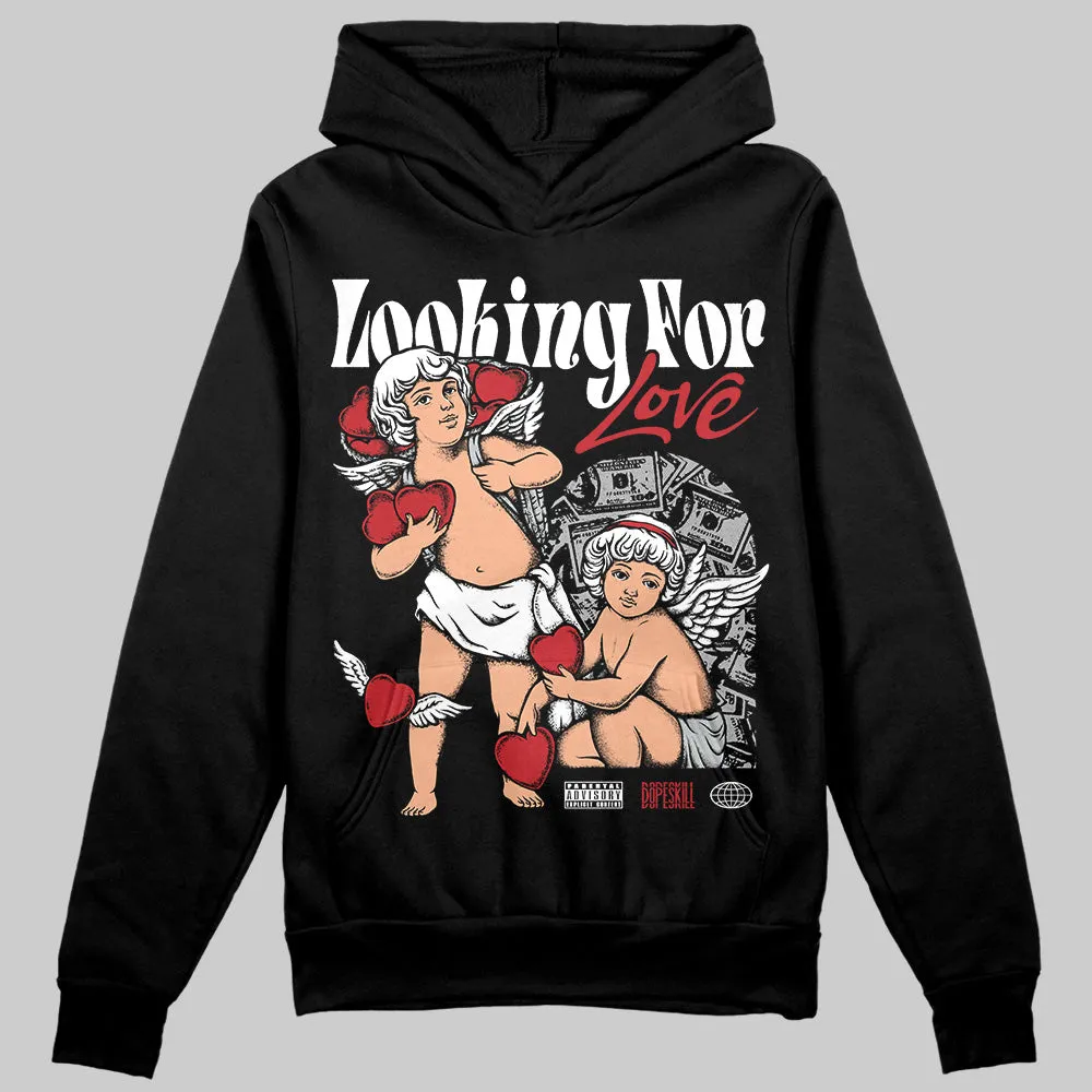 Bred Velvet 11s DopeSkill Hoodie Sweatshirt Looking For Love Graphic sold by DopeSkill