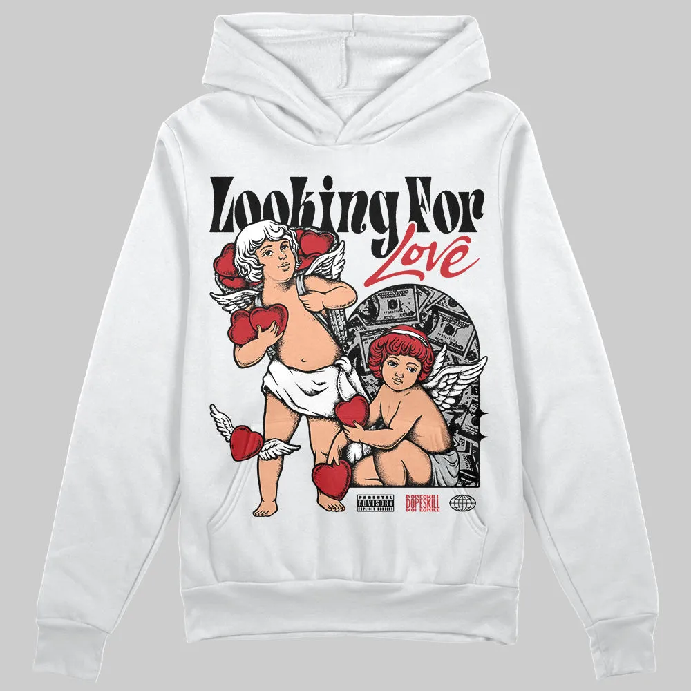 Bred Velvet 11s DopeSkill Hoodie Sweatshirt Looking For Love Graphic sold by DopeSkill product image thumbnail 2