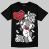 Black Toe 14s DopeSkill T-Shirt Love Sick Graphic sold by DopeSkill