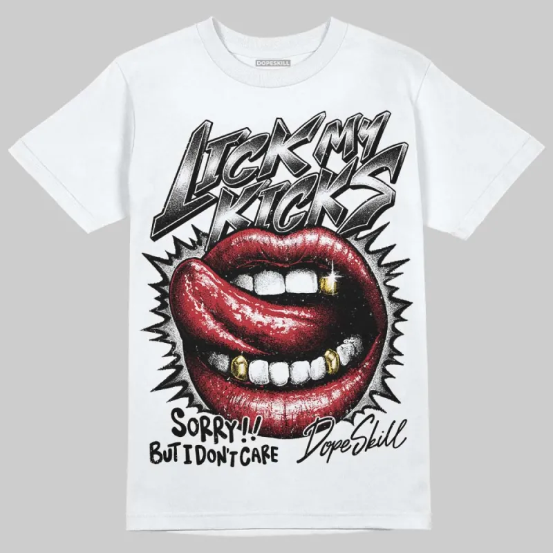 Black Toe 14s DopeSkill T-Shirt Lick My Kicks Graphic sold by DopeSkill
